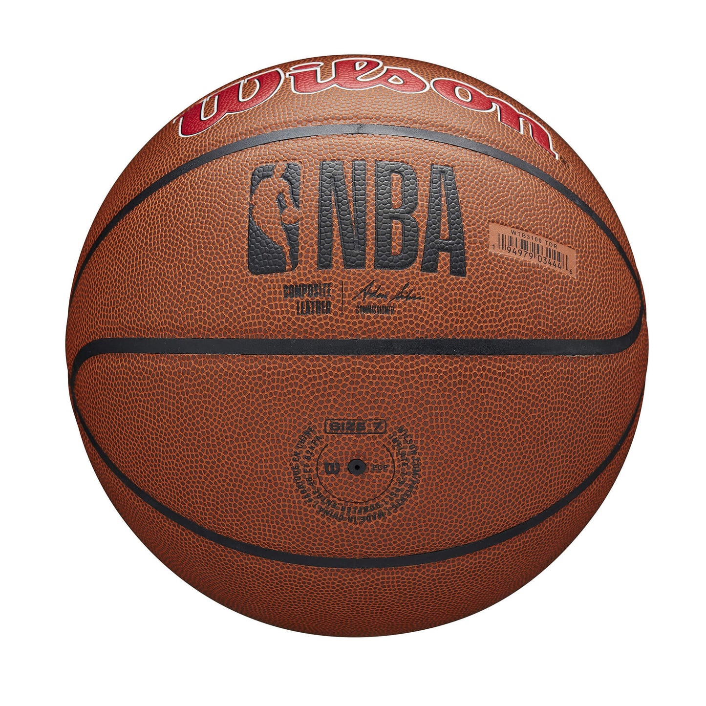 Basketbalová lopta Wilson NBA Team Alliance Composite Toronto Raptors (veľkosť 7)