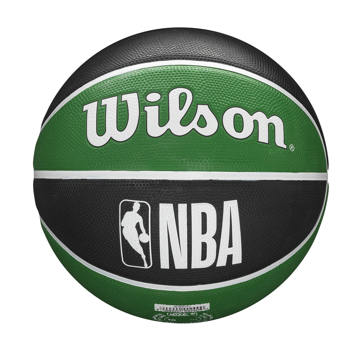 Basketbalová lopta Wilson NBA Team Tribute Boston Celtics (veľkosť 7) čierna/zelená