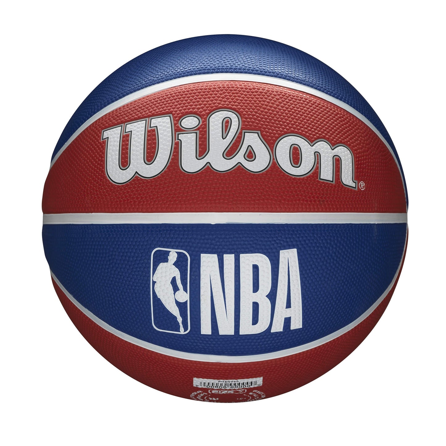 Basketbalová lopta Wilson NBA Team Tribute Los Angeles Clippers (veľkosť 7) červená/modrá