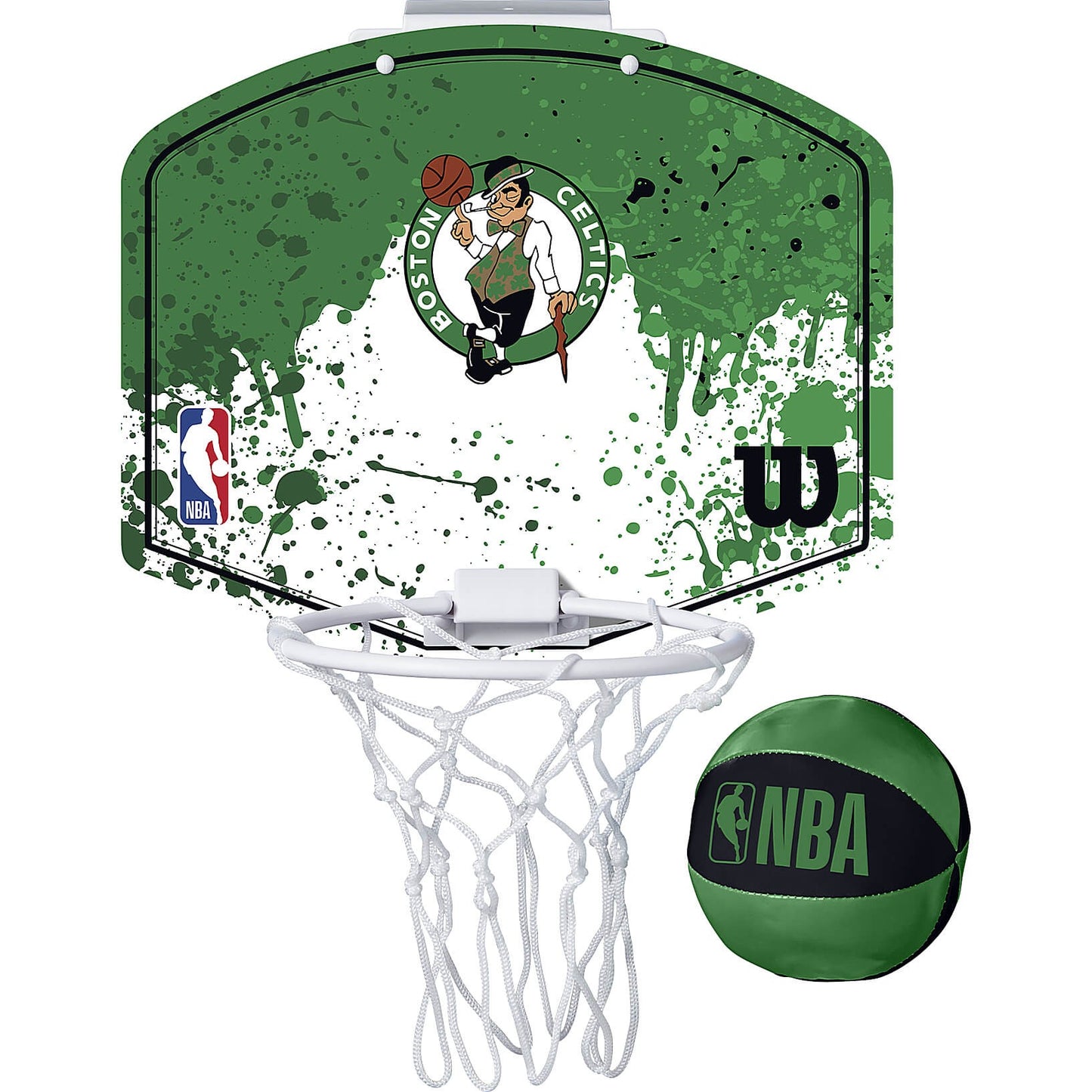 Mini basketbalový kôš Wilson NBA Team Mini Hoop Boston Celtics