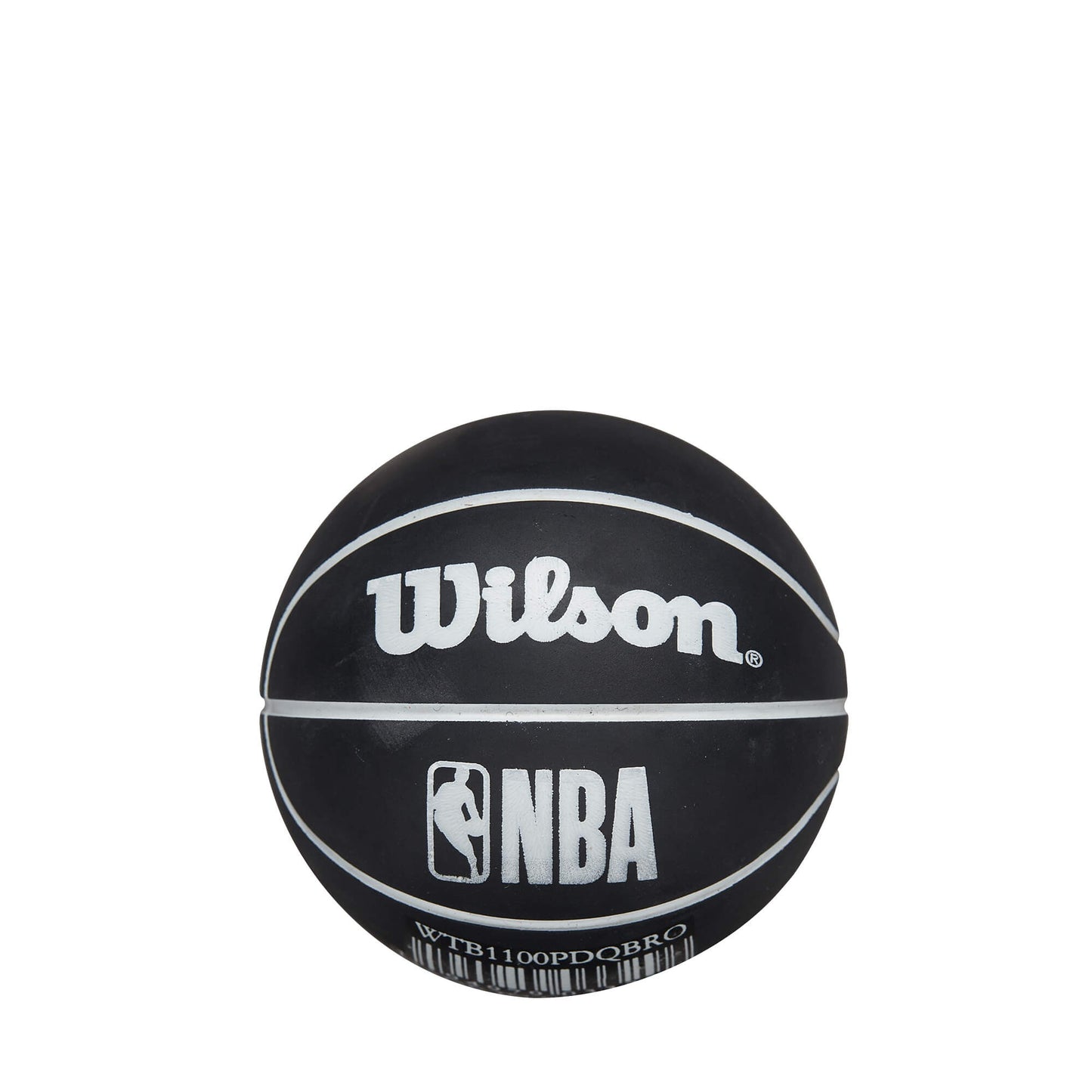 Basketbalová lopta Wilson NBA Dribbler Basketball Brooklyn Nets (super mini) čierna