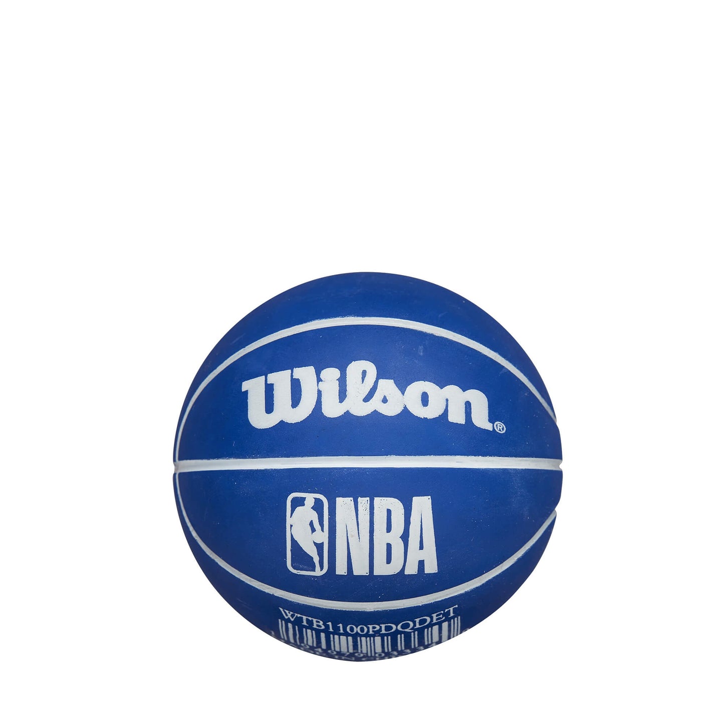 Basketbalová lopta Wilson NBA Dribbler Basketball Detroit Pistons (super mini) modrá