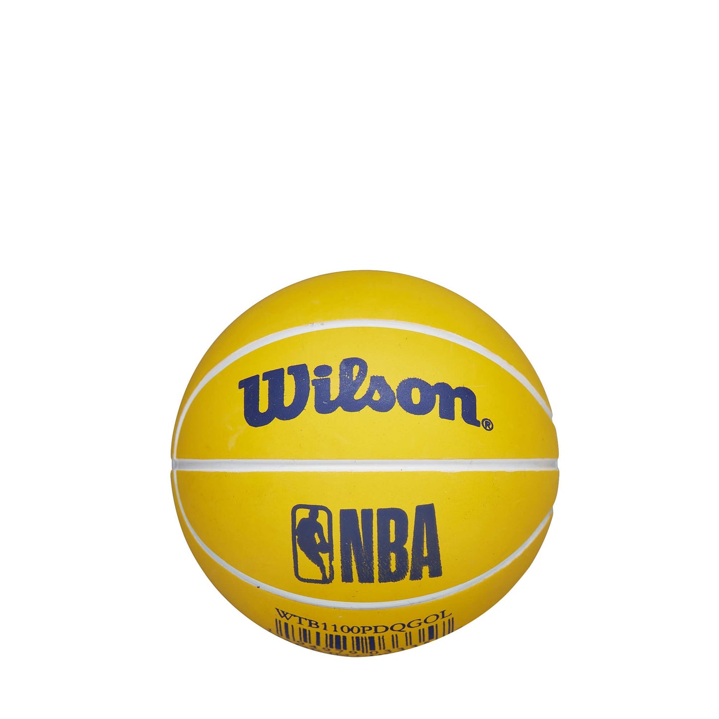 Basketbalová lopta Wilson NBA Dribbler Basketball Golden State Warriors (super mini) žltá
