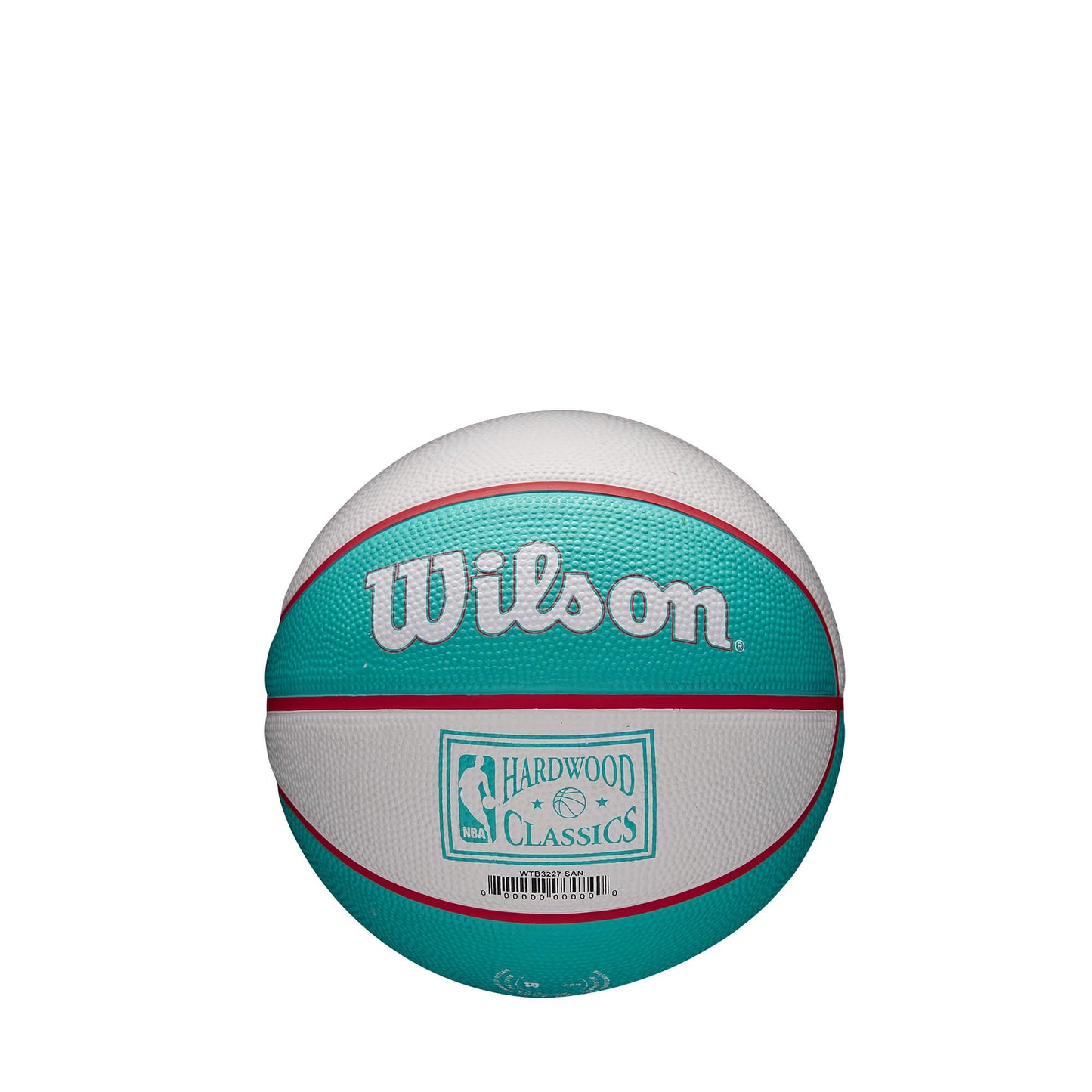 Basketbalová lopta Wilson NBA Team Retro Mini San Antonio Spurs (veľkosť 3)