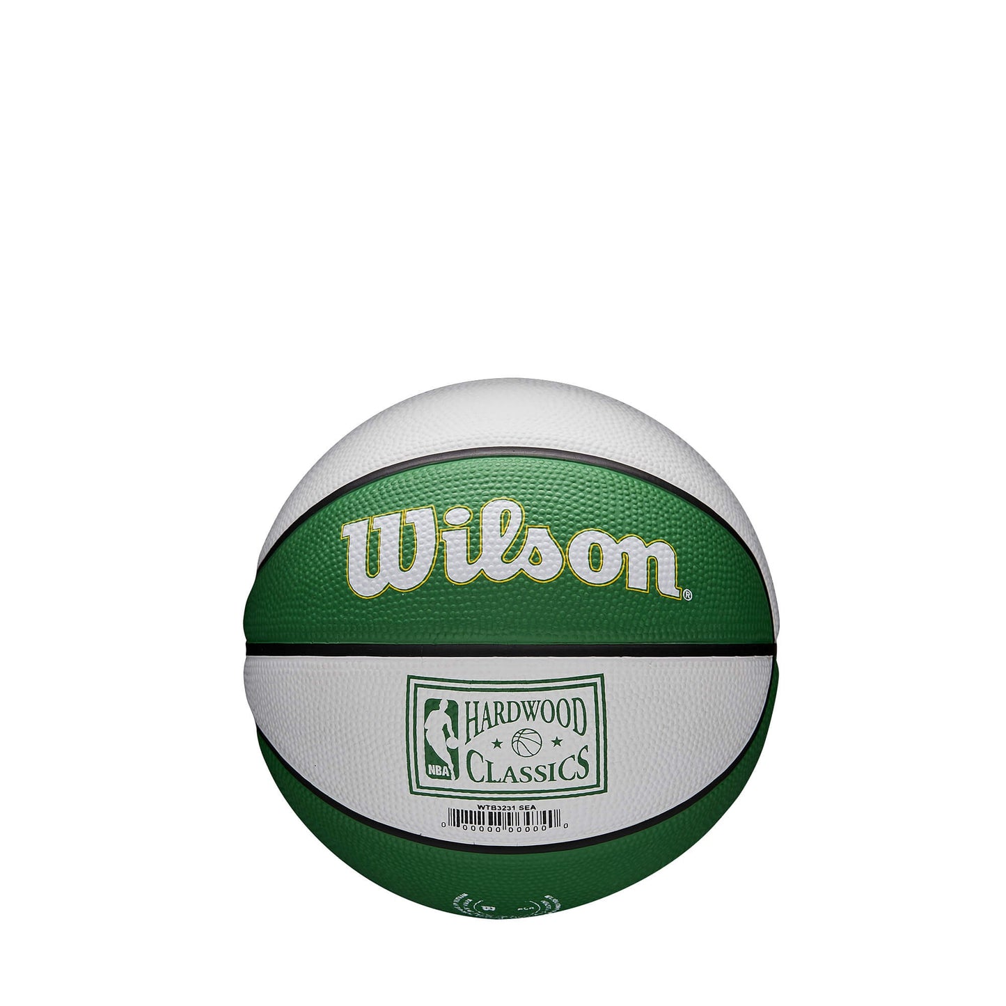 Basketbalová lopta Wilson NBA Team Retro Mini Seattle Supersonics (veľkosť 3)