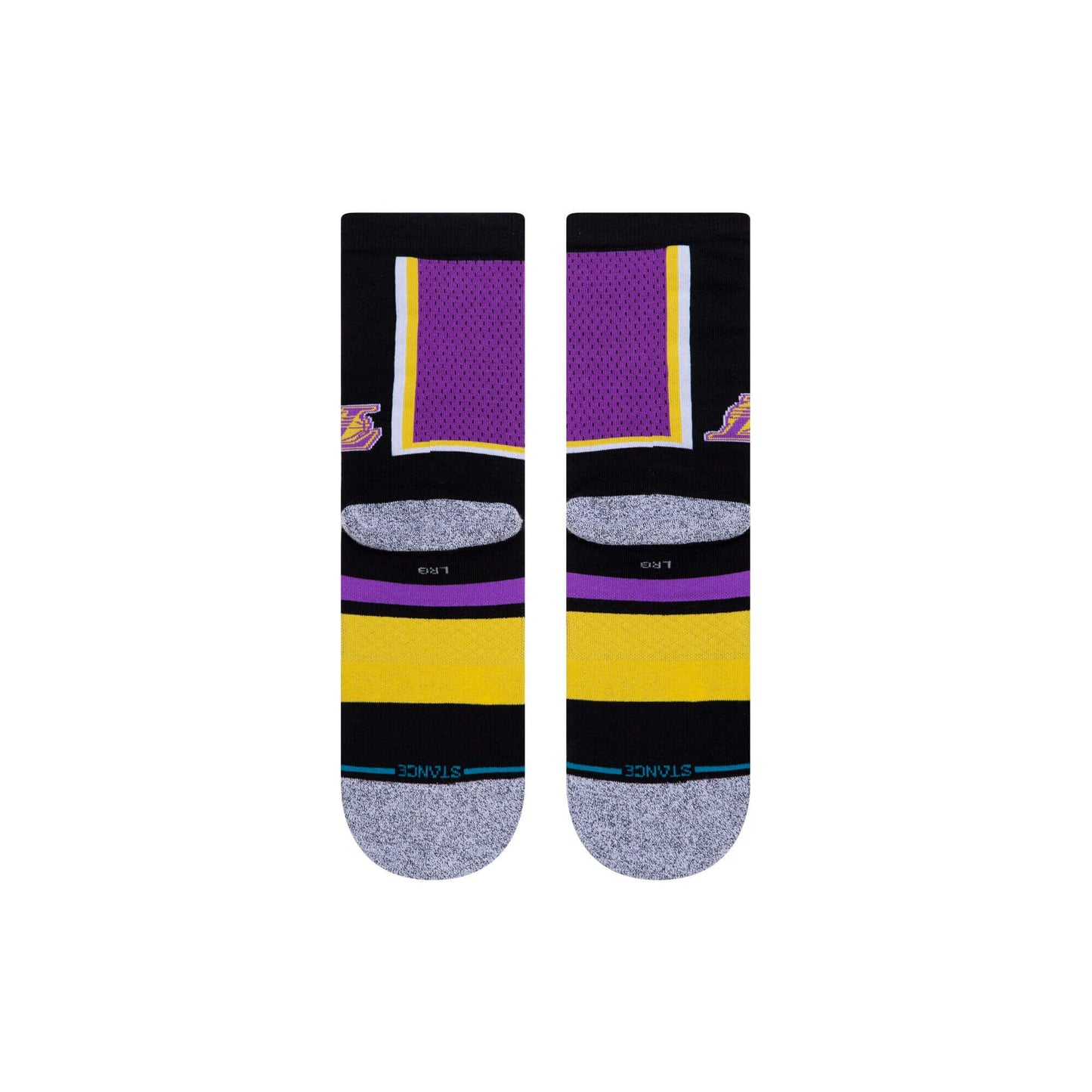 Stance Nba Crew Lakers Shortcut Purple