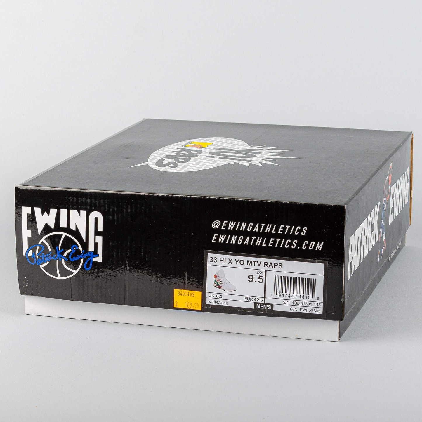 EWING 33 HI x YO! MTV RAPS - WHITE/PINK