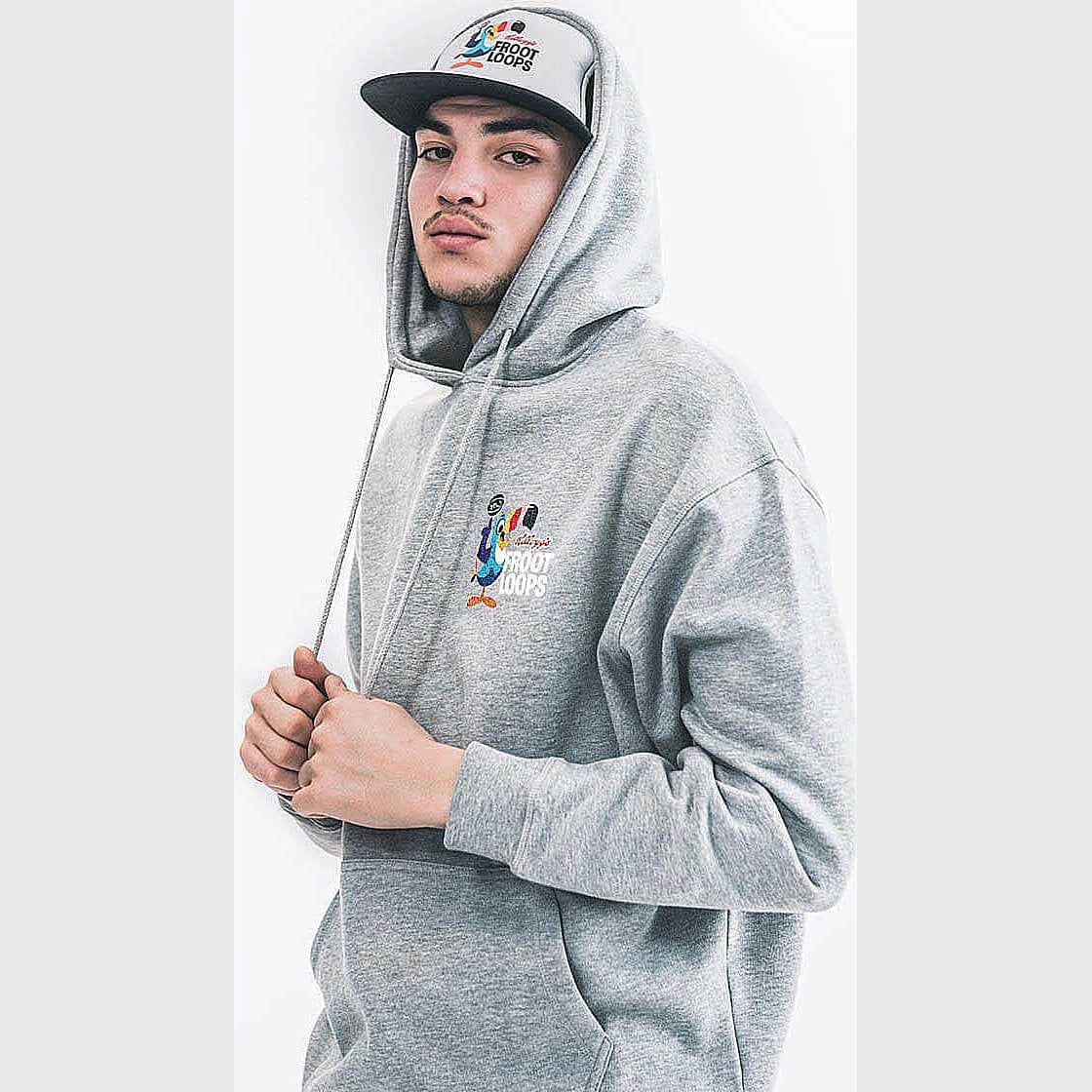 K1X Froot Loops Hoody Light Grey Heather