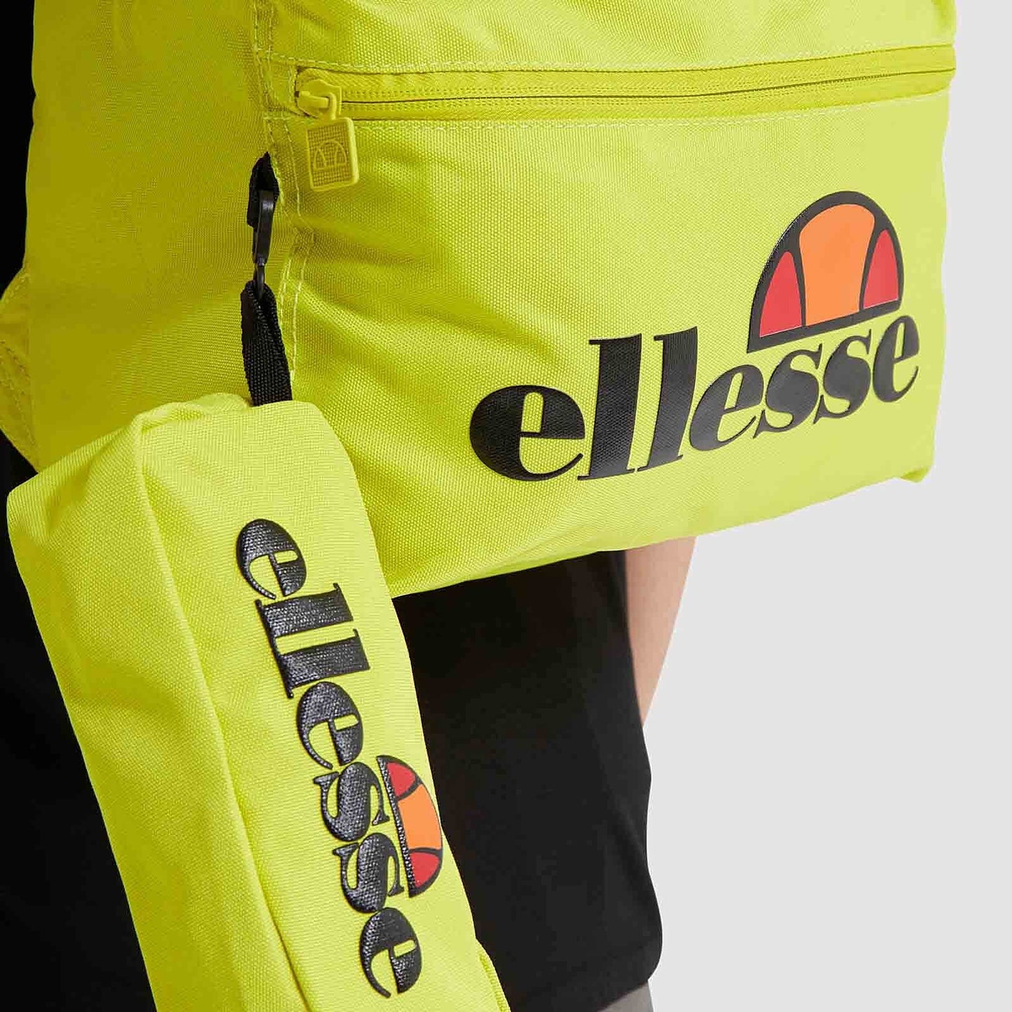 Batoh a peračník Ellesse Heritage Rolby Backpack + Pencil Case bledozelený
