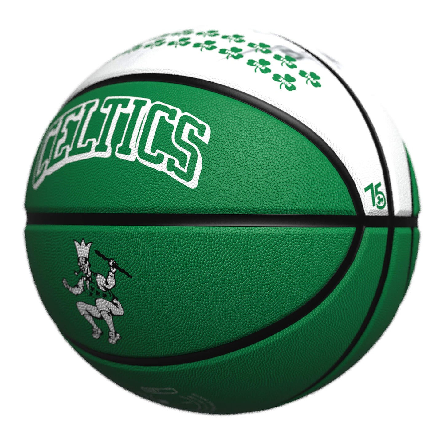Basketbalová lopta Wilson NBA Team City Collector Boston Celtics (veľkosť 7) zelená
