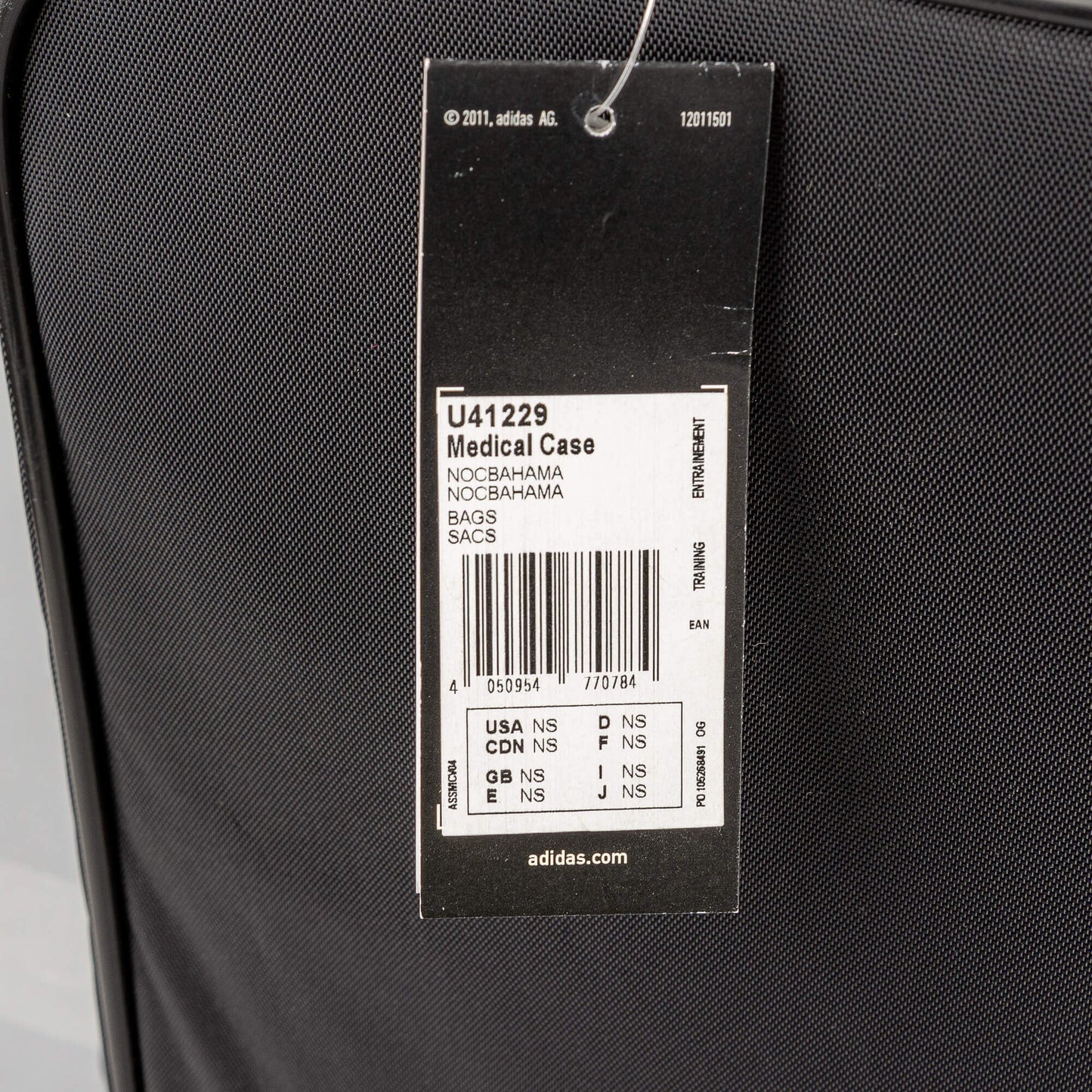 Adidas čierny medical BAG