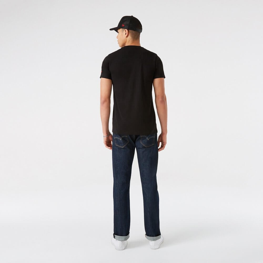 NEW ERA tričko MLB Camo infill tee LOS ANGELES DODGERS Black