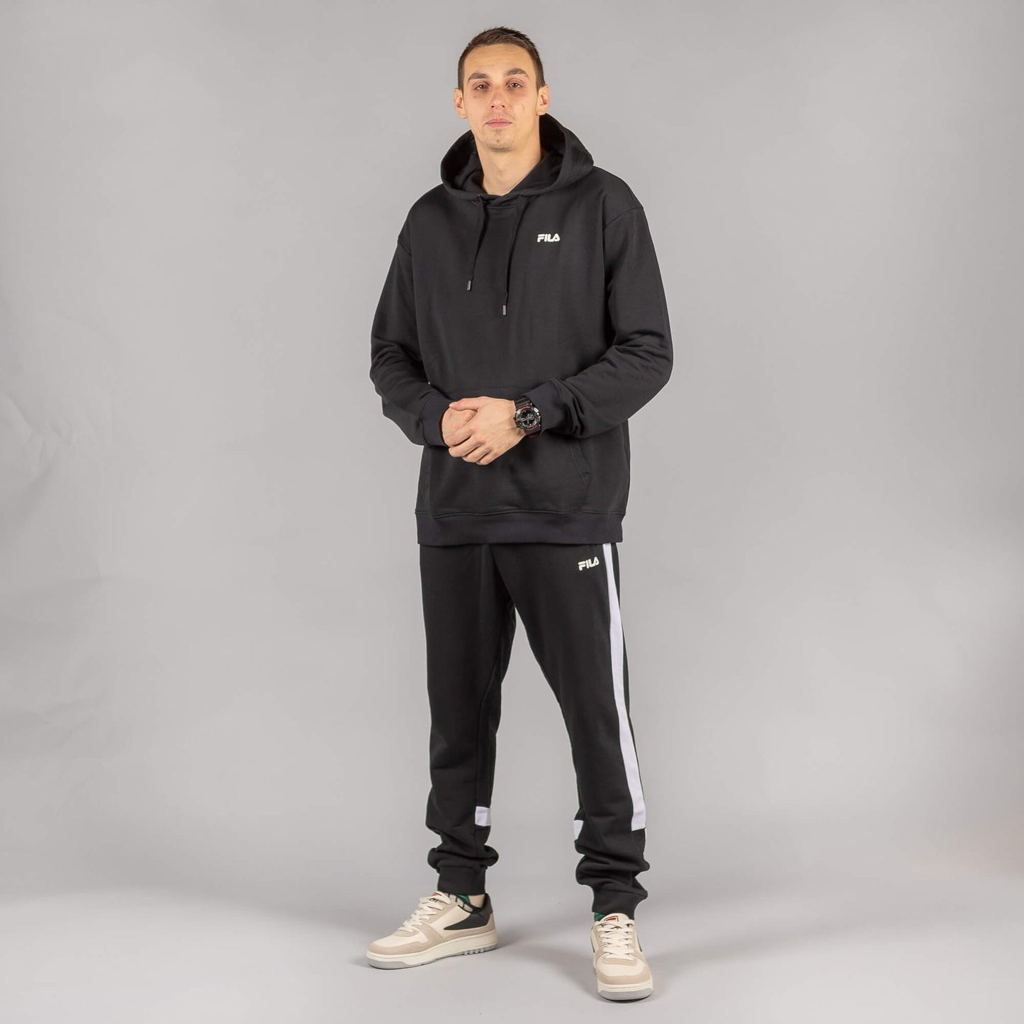 Fila DACIAN graphic hoody black