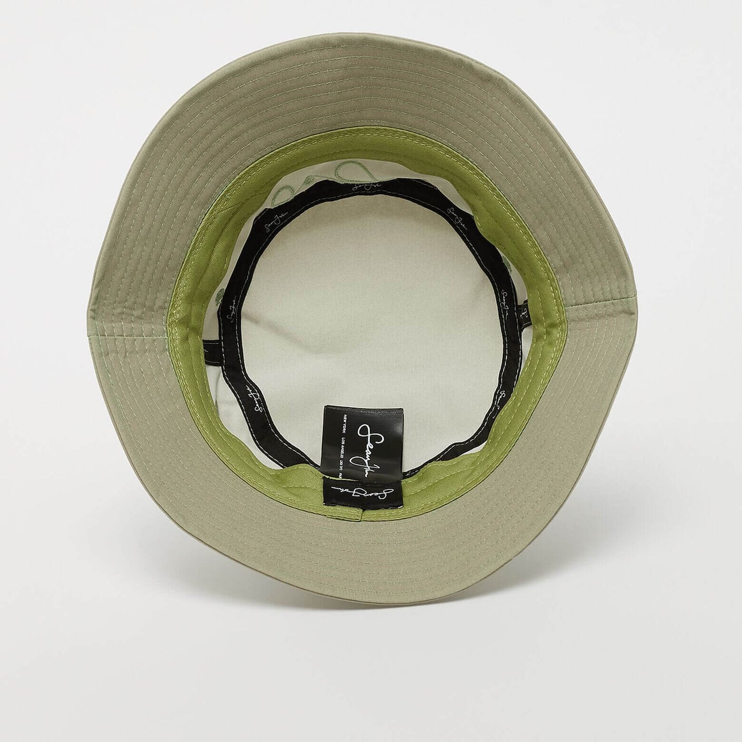 Klobúk Sean John Script Logo Heat Reactive Buckethat bledozelený