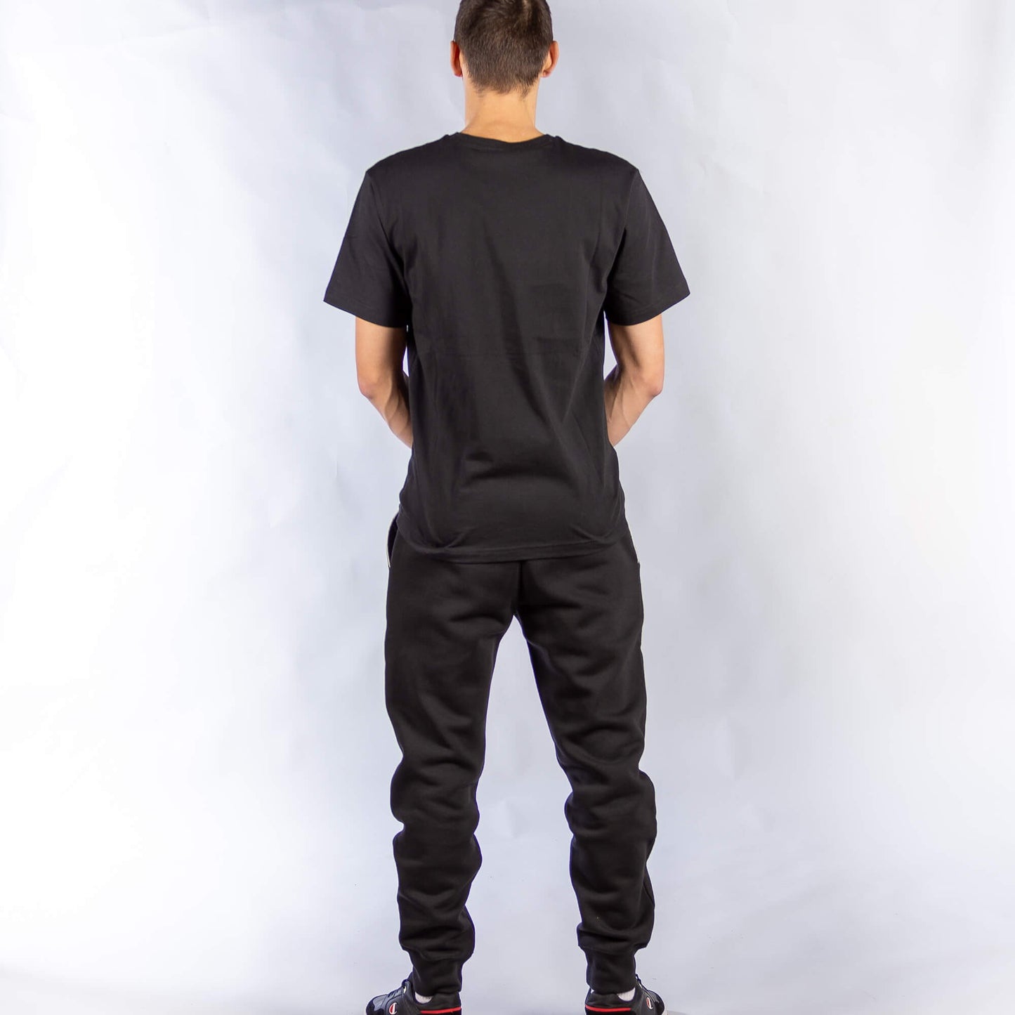 Champion Crewneck T-Shirt Black