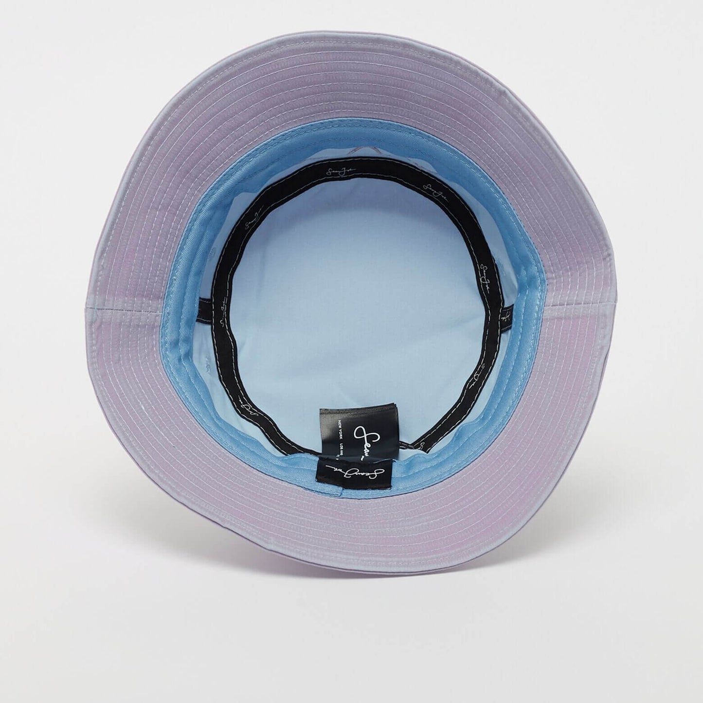 Sean John Script Logo Heat Reactive Buckethat Rose/Light Blue