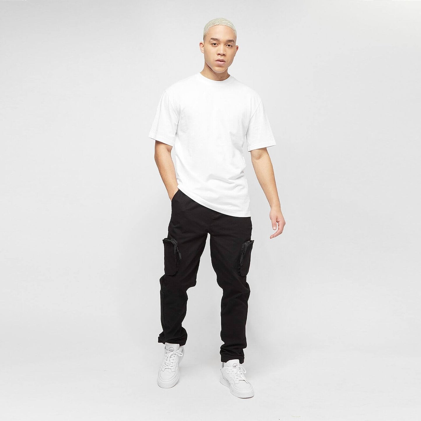 Sean John Script Logo Ripstop Trackpants black