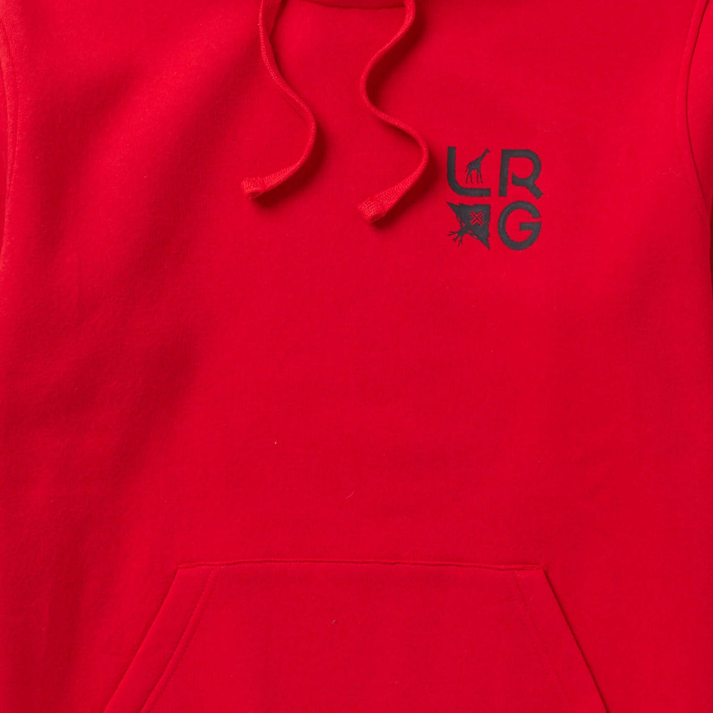 LRG STACKED MULTI LOGO POH RED