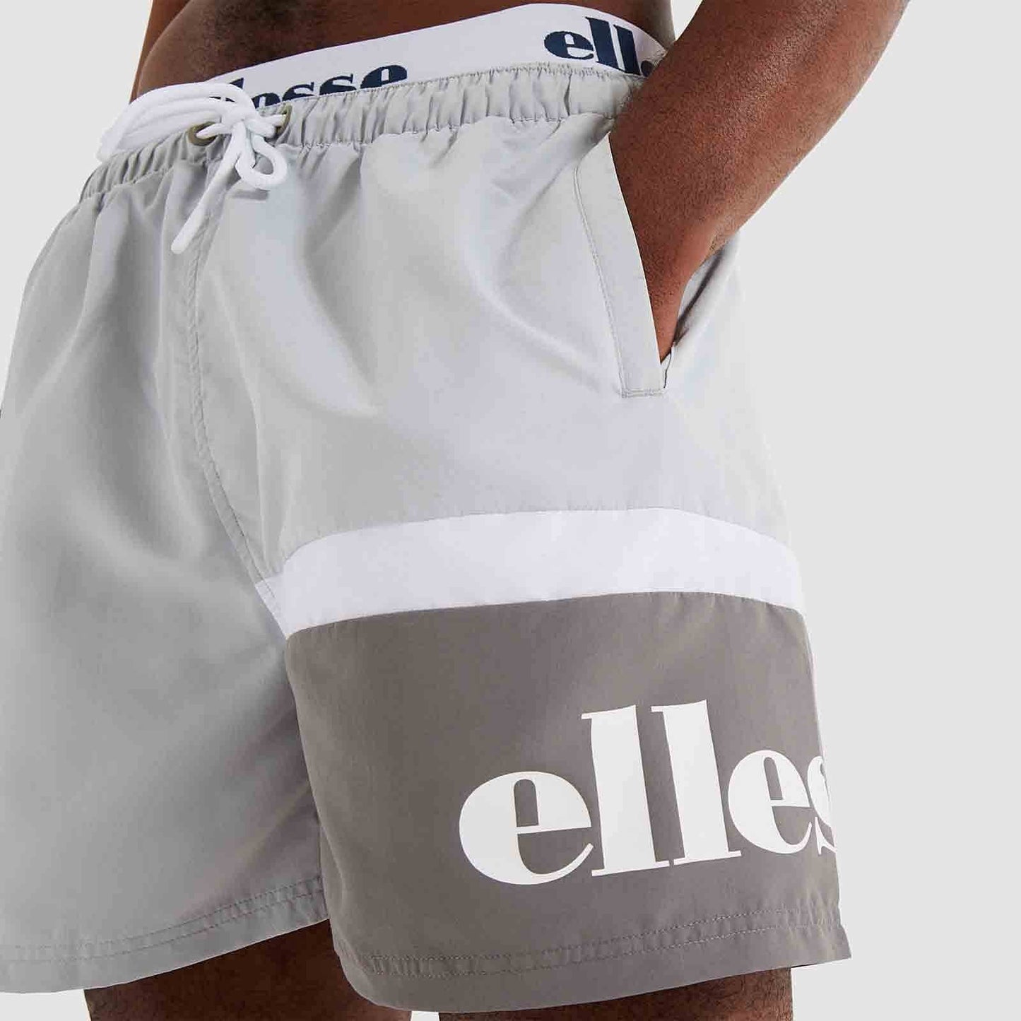Ellesse Secendo Swim Short - Light Grey