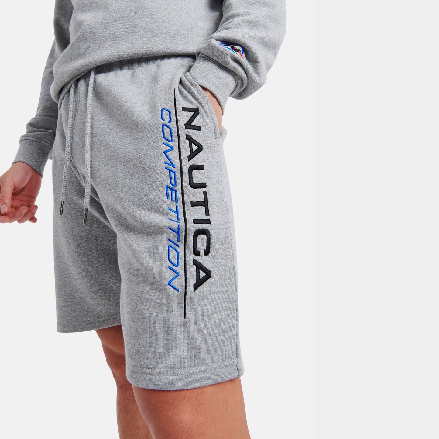 Šortky Nautica Dodger 2 - Fleece Short šedé