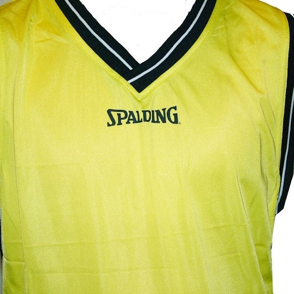 Basketbalová súprava SPALDING BASKETBALL SLAM žltý dres a šortky