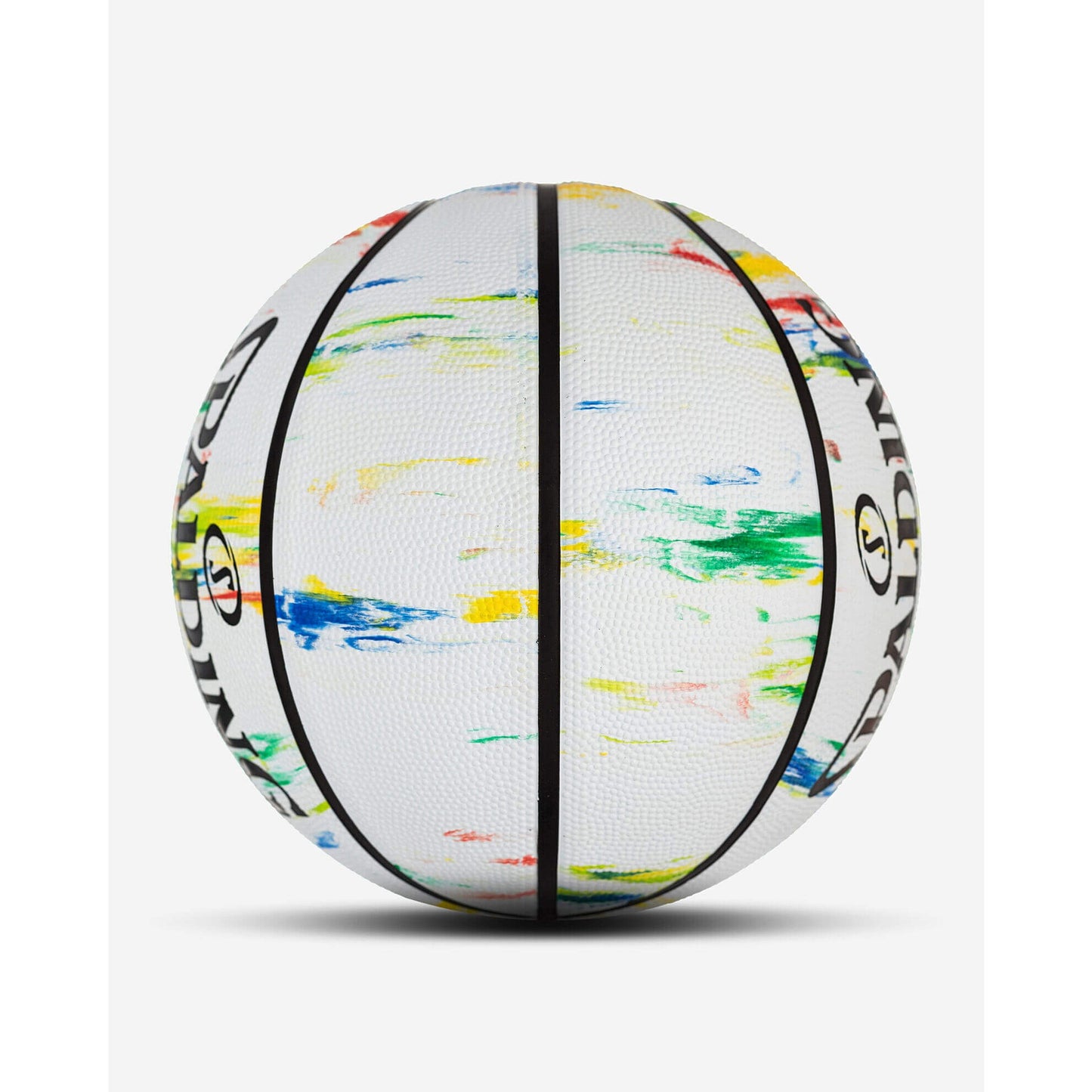 Spalding Marble Series Rainbow Rubber Basketball (sz. 7)