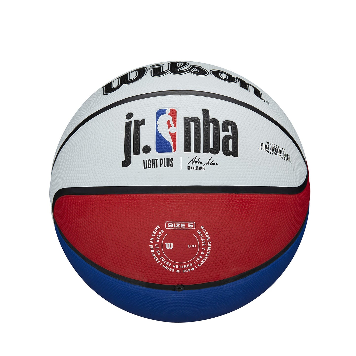 Wilson jr. NBA DRV Light Red/White/Blue (sz. 5)