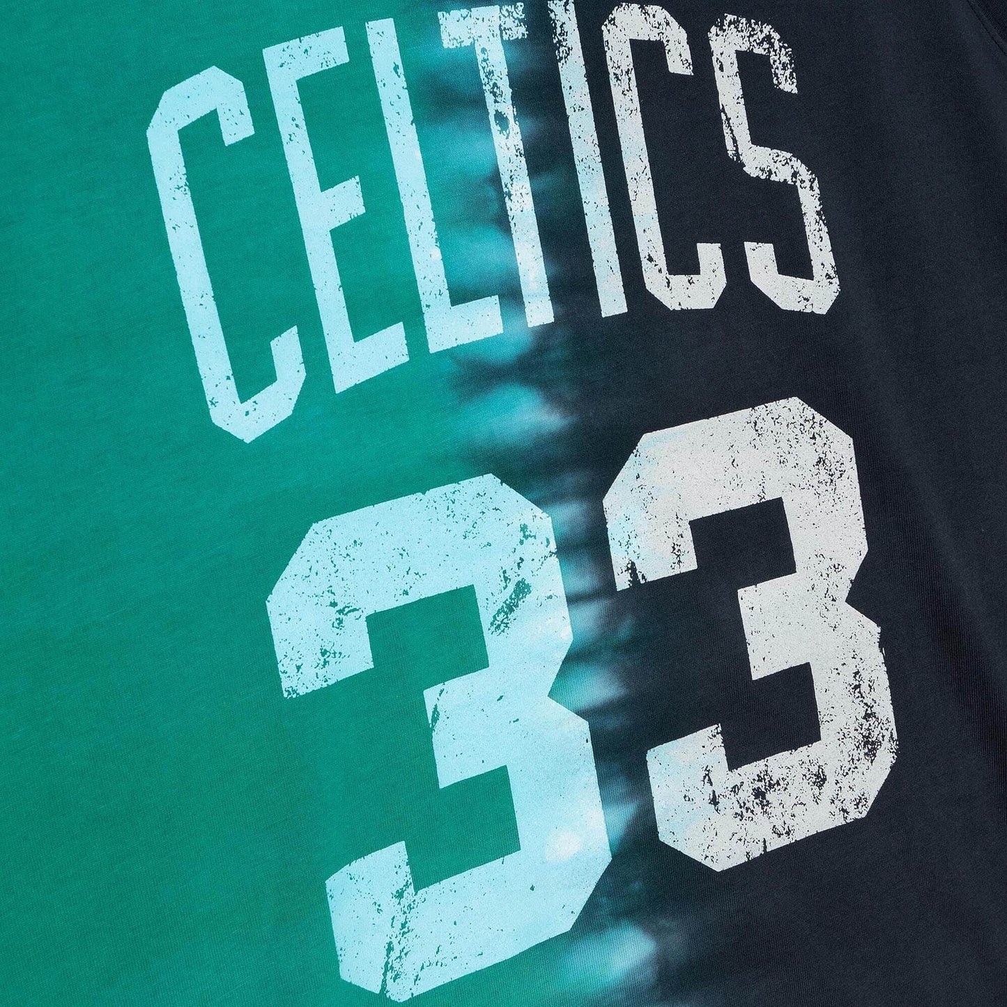 Tielko Mitchell & Ness NBA Tie Dye Cotton N&N Tank BOSTON CELTICS LARRY BIRD čierno/zelené