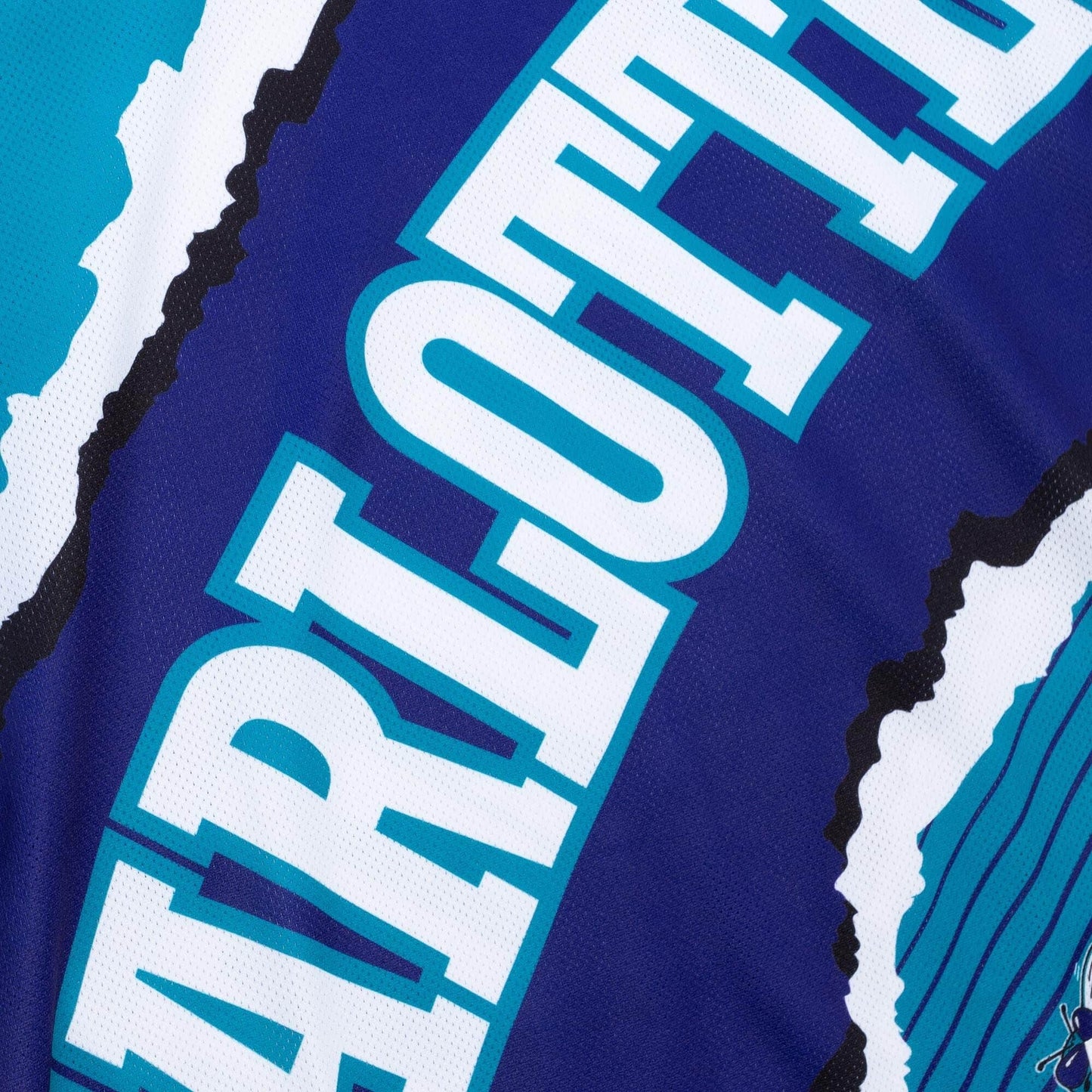 Mitchell & Ness NBA Jumbotron 2.0 Sublimated Tank CHARLOTTE HORNETS PURPLE / TEAL