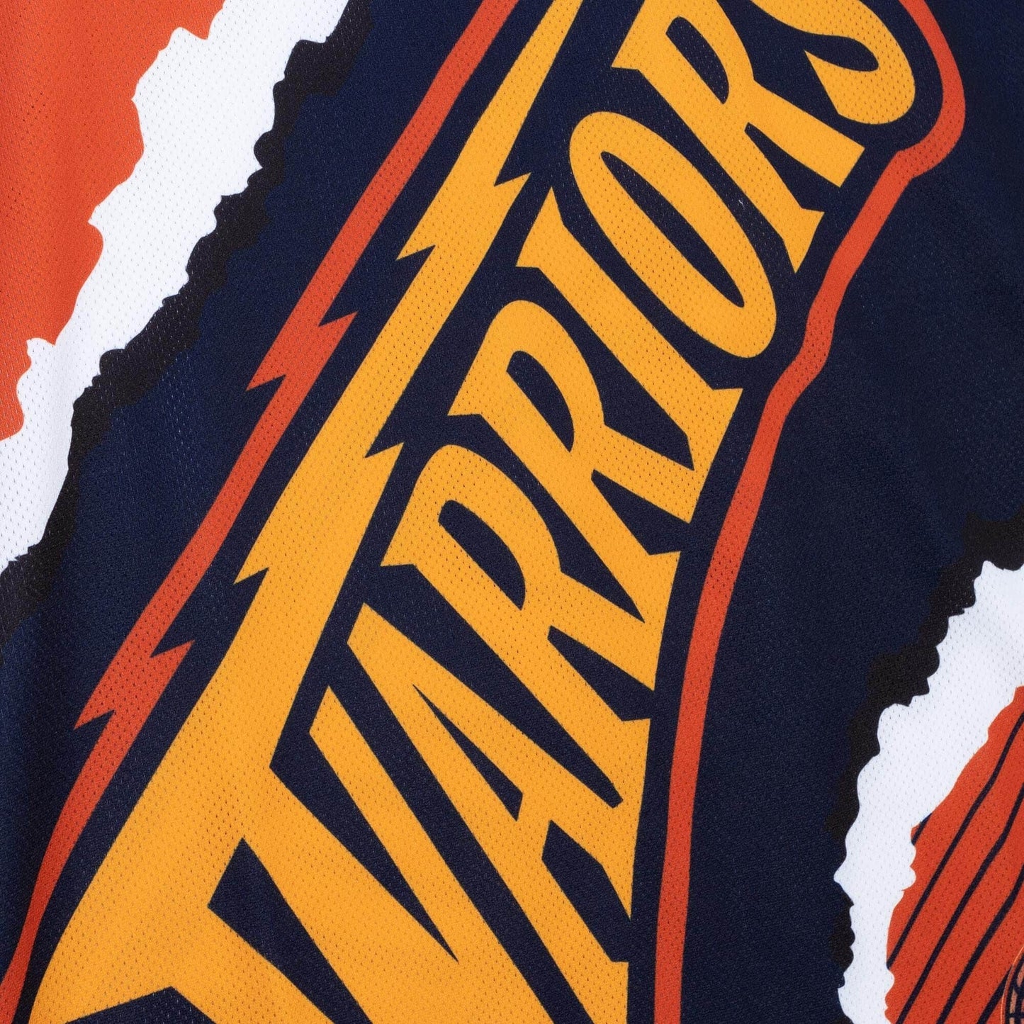 Tielko Mitchell & Ness NBA Jumbotron 2.0 Sublimated Tank GOLDEN STATE WARRIORS tmavomodro-oranžové