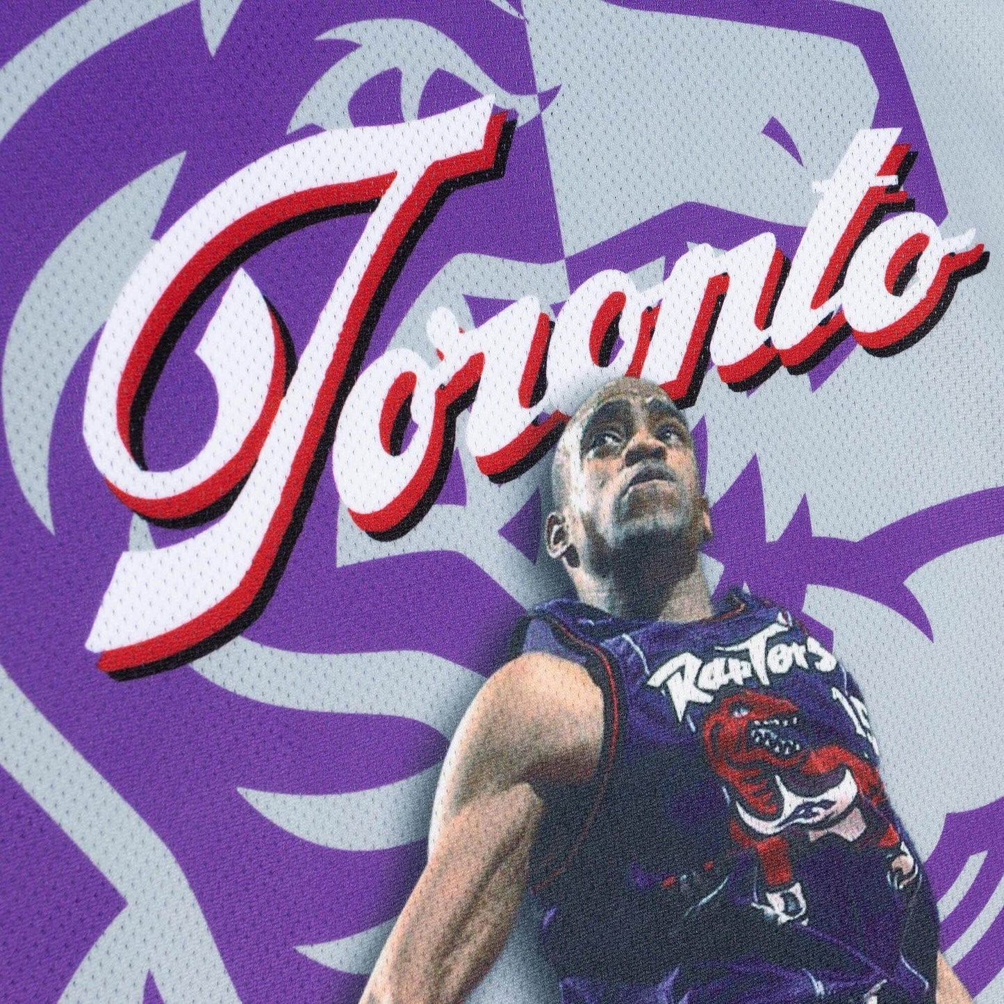 Tielko Mitchell & Ness NBA Sublimated Player Tank Vince Carter Toronto Raptors fialovo-šedé