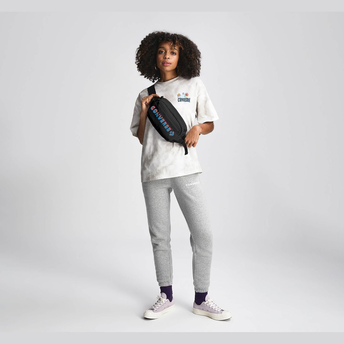 Converse Transition Sling Large Logo Black