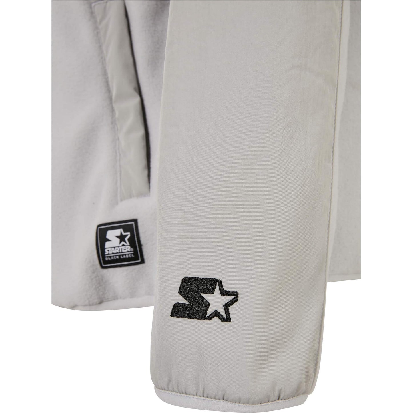 Mikina na zips Starter Thunder Polar Fleece Track Jacket šedá