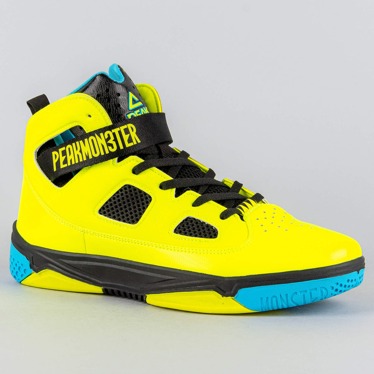 Peak Basketball Shoes Monster IV Fluorescent Yellow/Blue BBALLTOWN