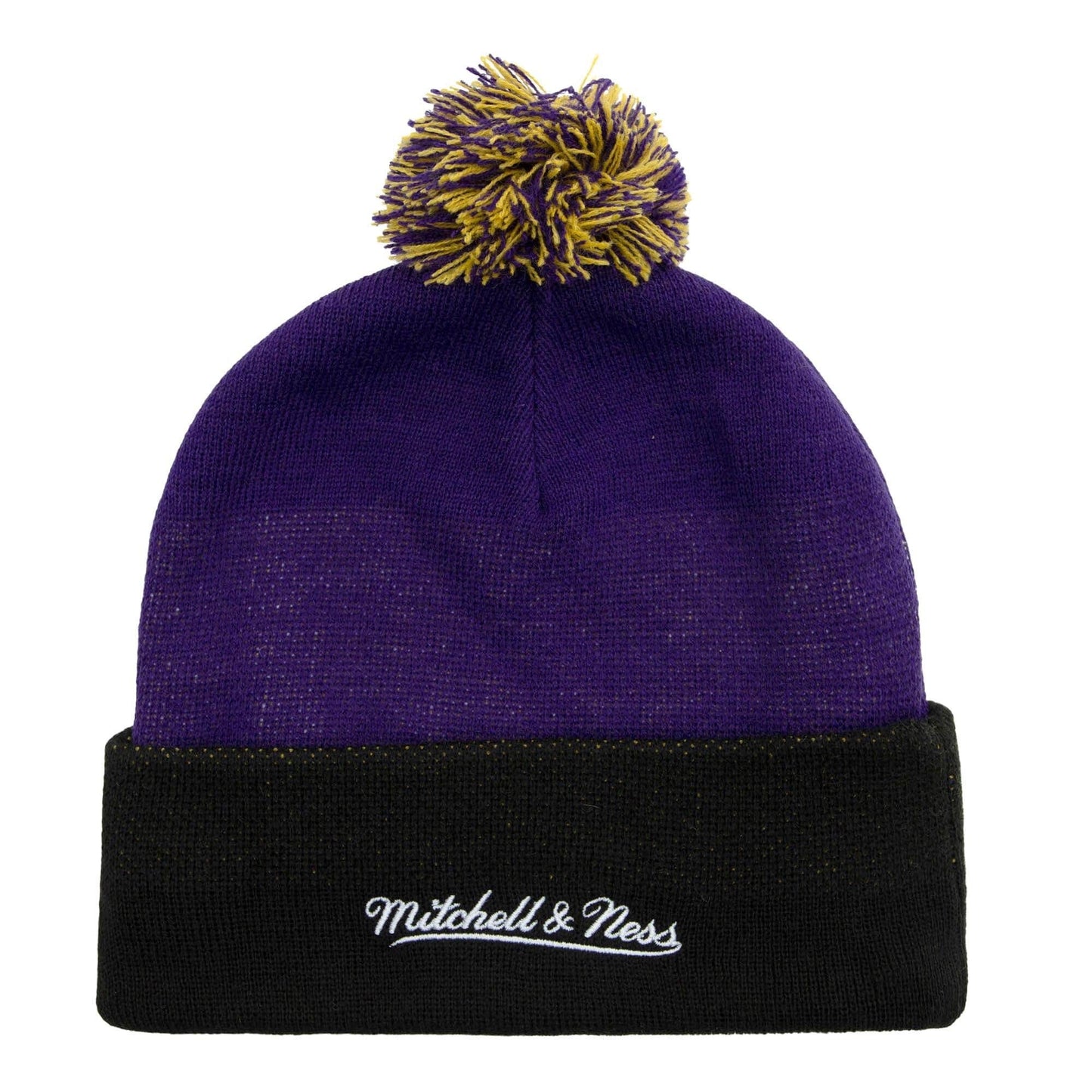 Mitchell & Ness Double Take Pom Knit Hwc Los Angeles Lakers Purple