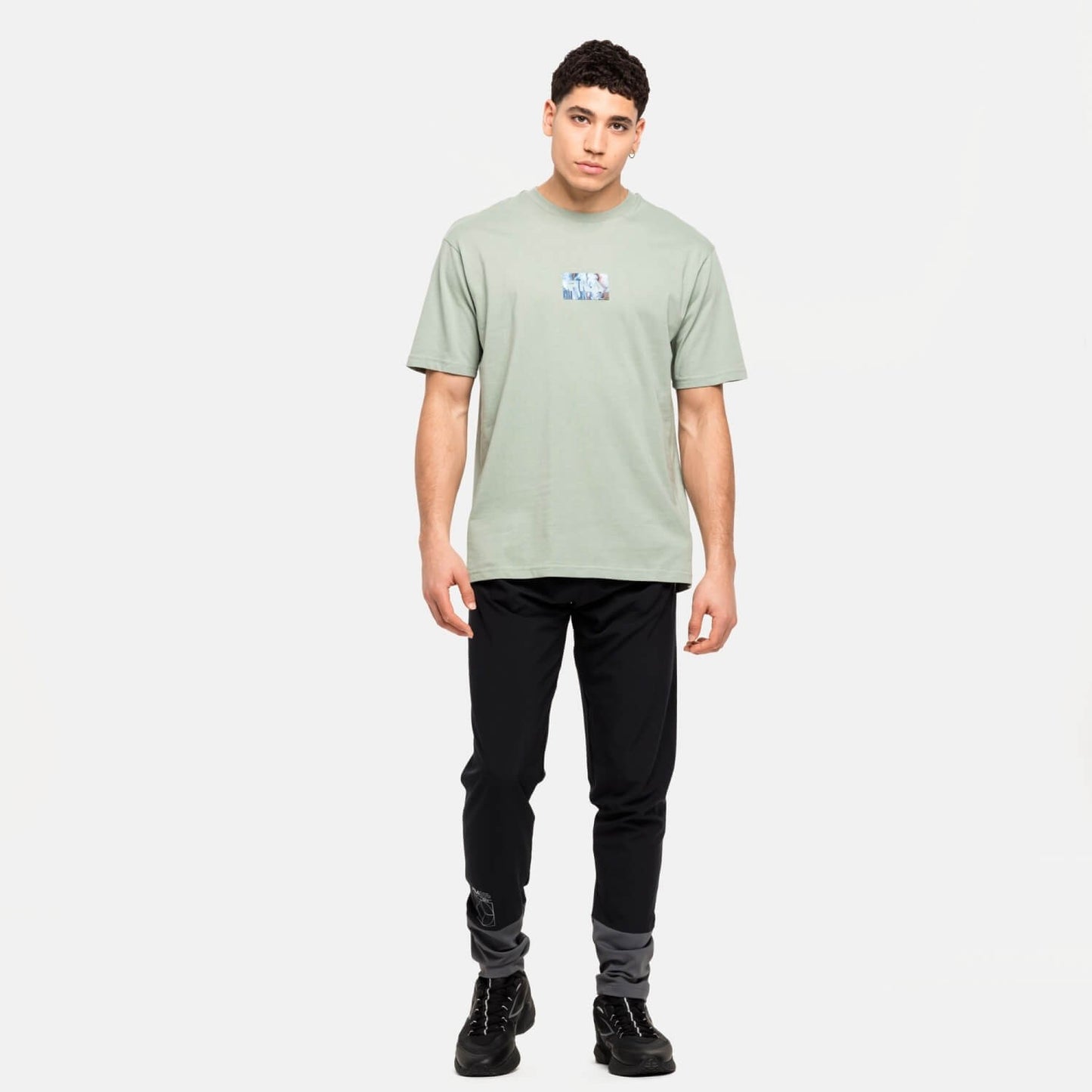 FILA CHUR loose tee Iceberg Green