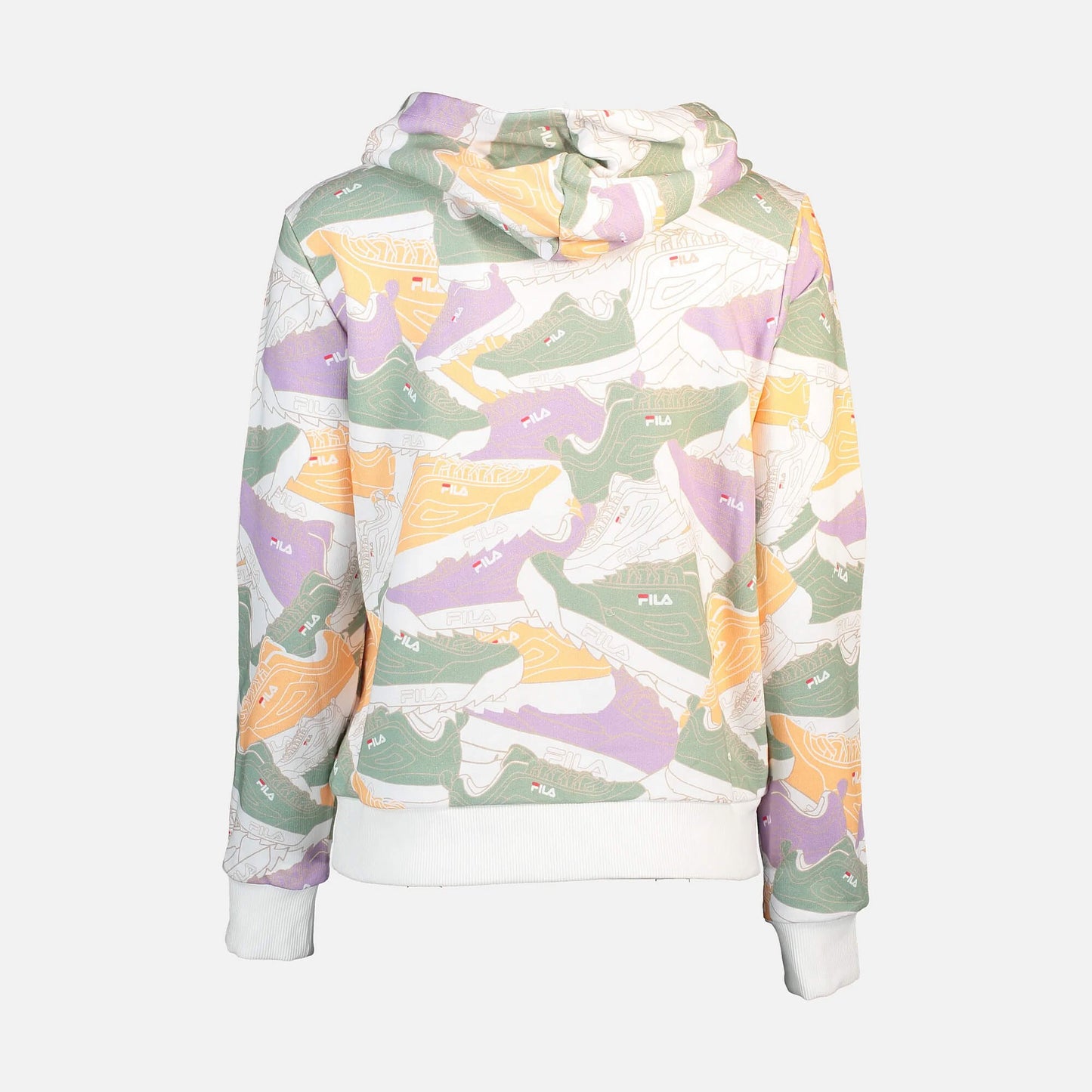 Fila BARRIO AOP hoody Iceberg Green Disruptor AOP