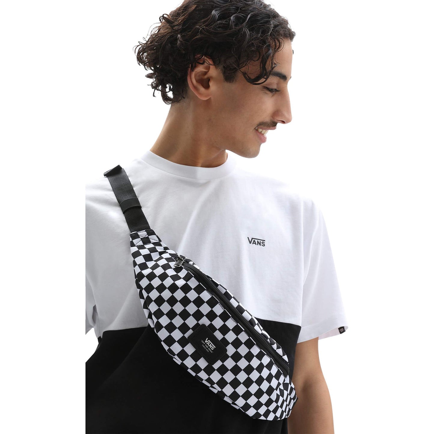Vans Mn Mini Ward Cross Body Black/White Check