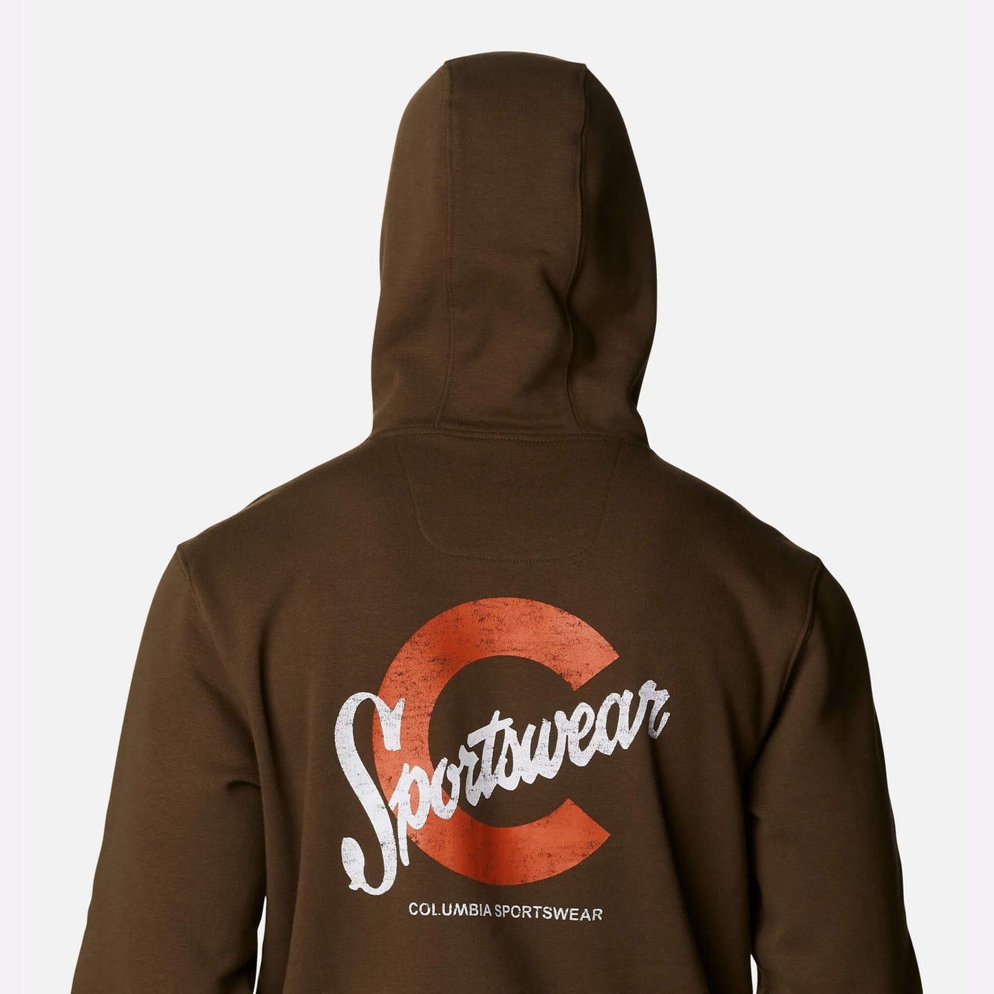Mikina s kapucňou Columbia Csc Basic Logo™ II Hoodie hnedá