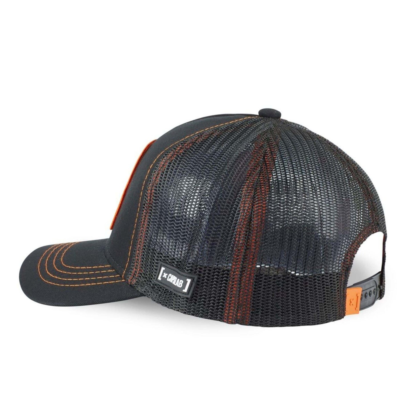Capslab Hunter X Hunter Gon Freecss Trucker Cap With Mesh Black