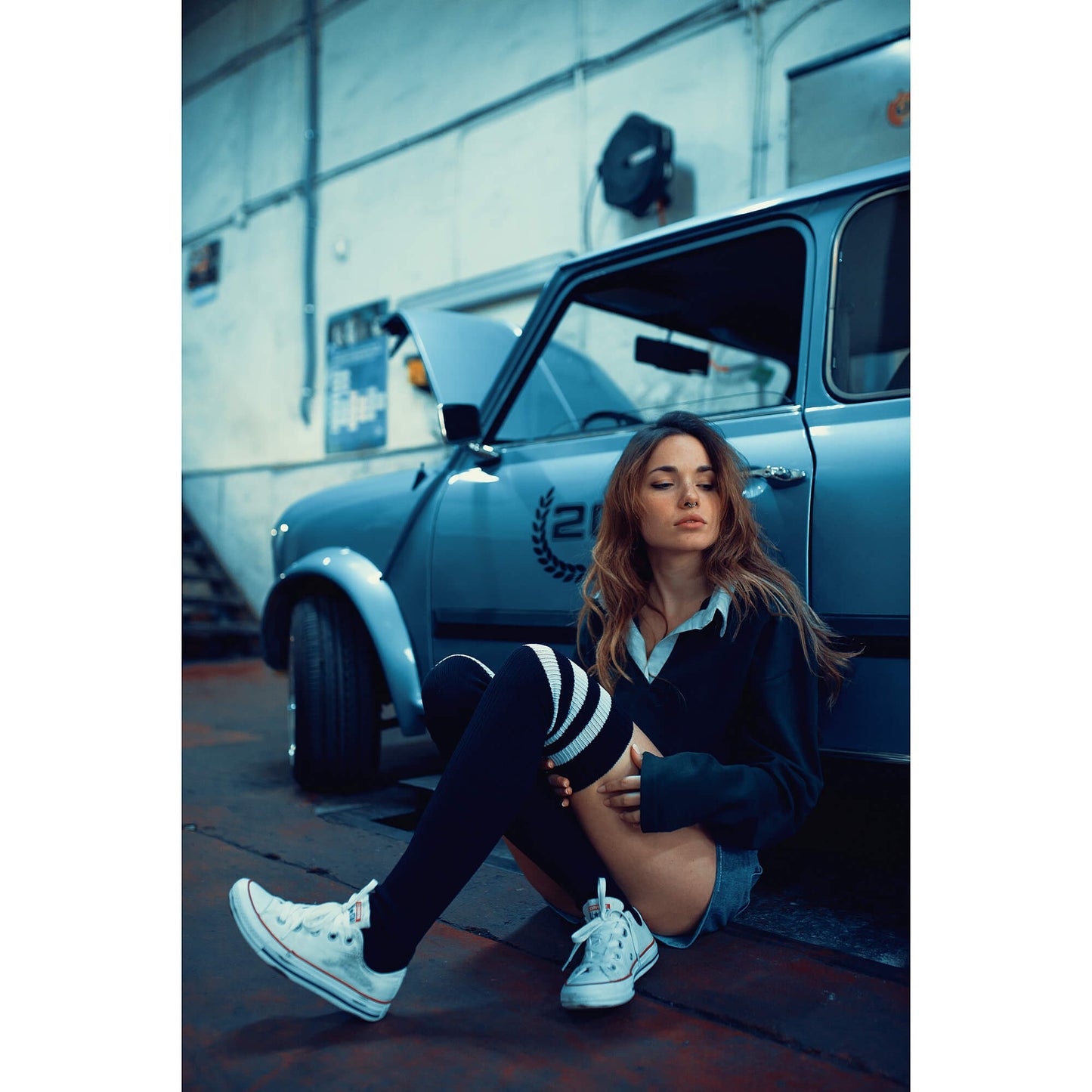 American Socks Back In Black - Ultra High Black