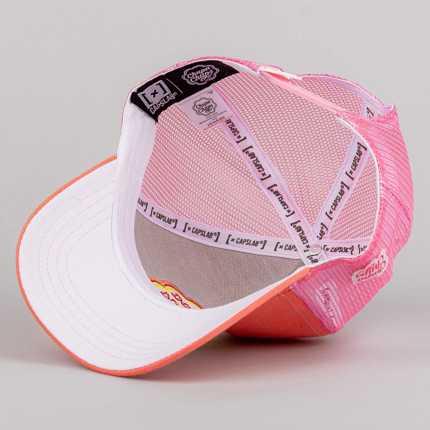 Capslab Chupa Chups Femme Trucker Cap Pink