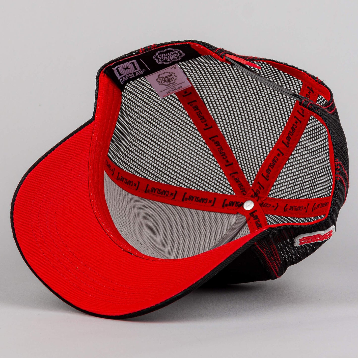 Capslab Chupa Chups Homme Trucker Cap Black