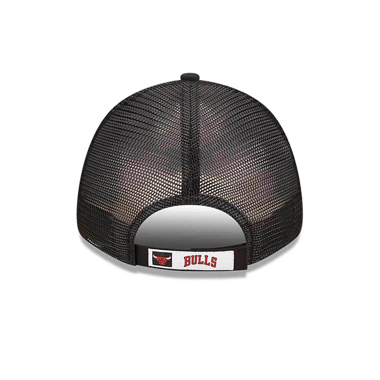 NEW ERA NBA Chicago Bulls Home Field Black 9FORTY A-Frame Trucker Cap Black