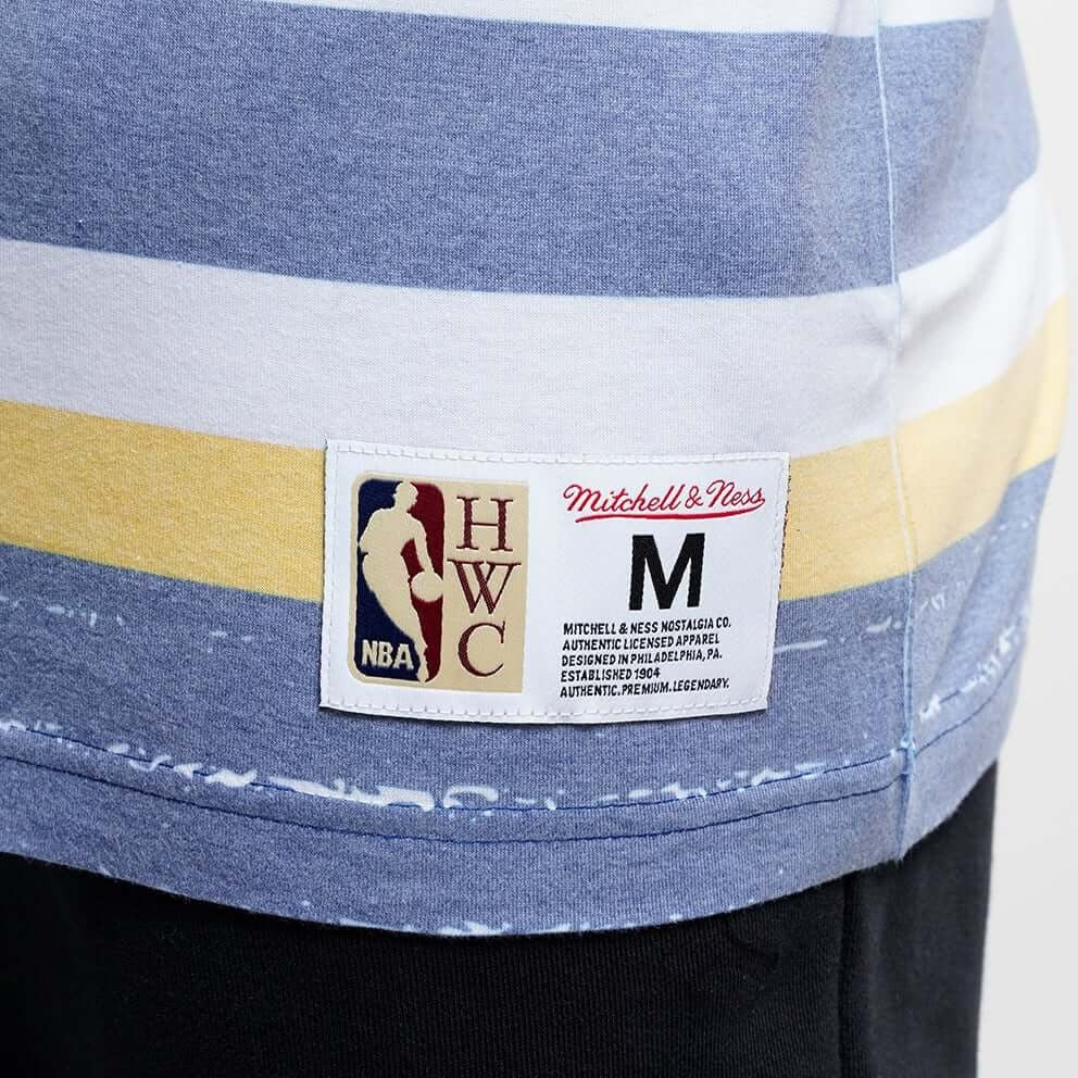 Mitchell & Ness NBA Jumbotron 3.0 Sublimated Ss Tee Golden State Warriors Multi / White