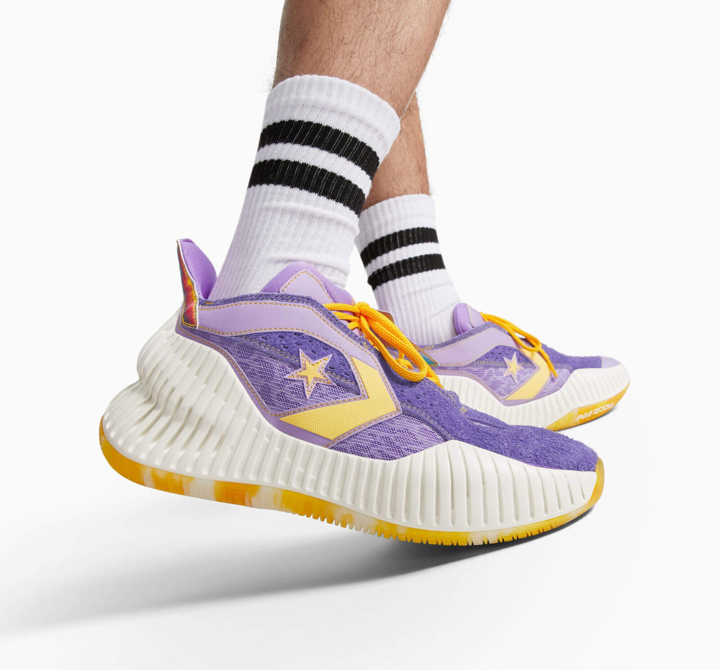 Convserse All Star BB Prototype CX Granddaddy Jelly Bright Violet/Amarillo/Egret