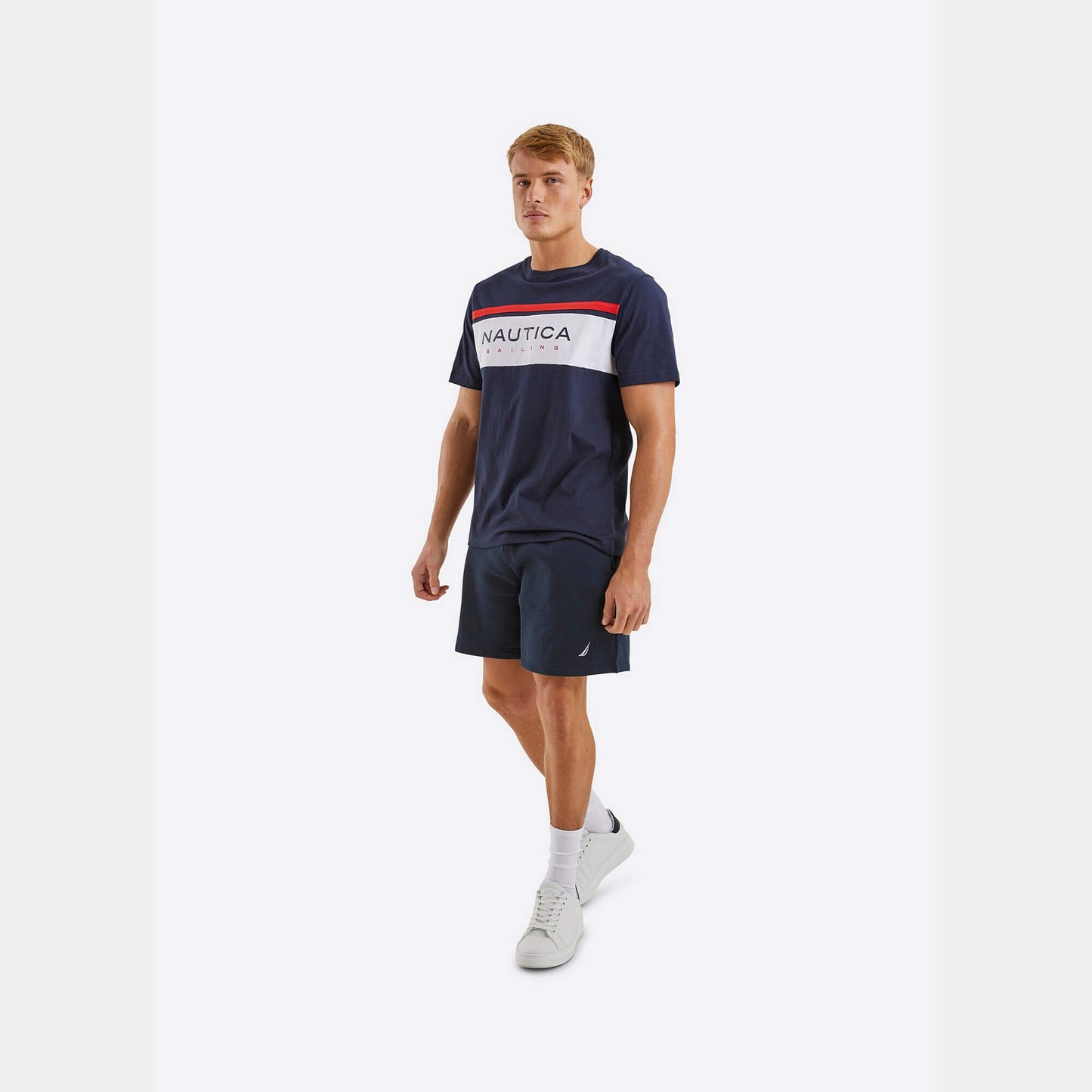 Šortky Nautica Kew 7.5'' Fleece Short tmavo modré