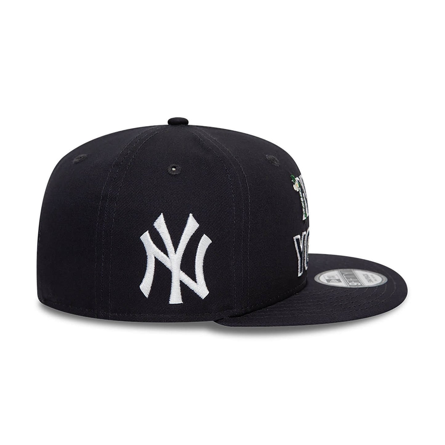 Šiltovka New Era 9FIFTY MLB Flower Wordmark Snapback New York Yankees čierna