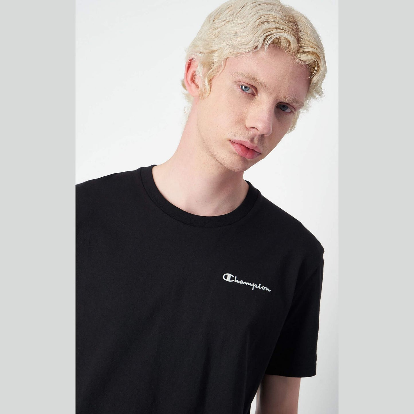 Champion Knitted crewneck t-shirt Black