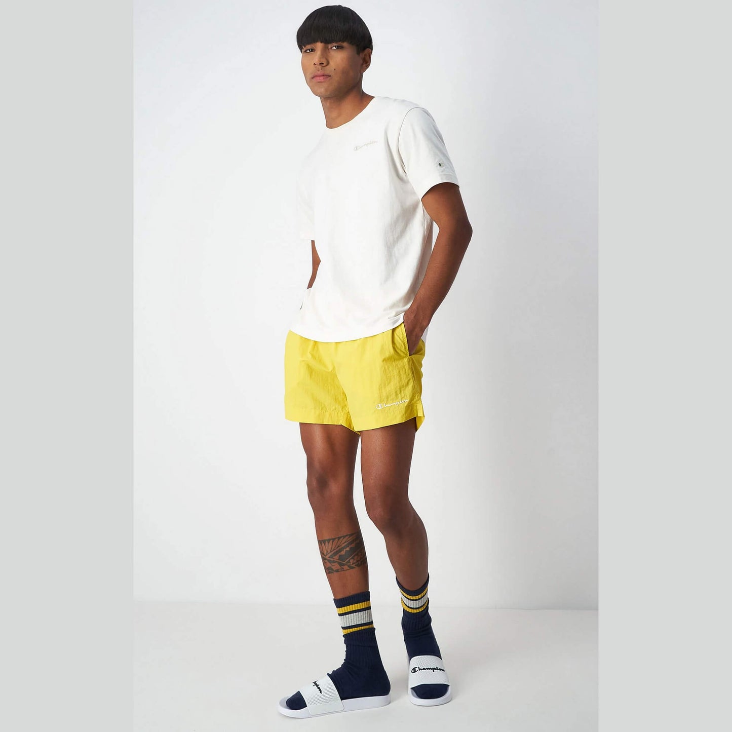 Šortky Champion Eco Future Beachshort žlté